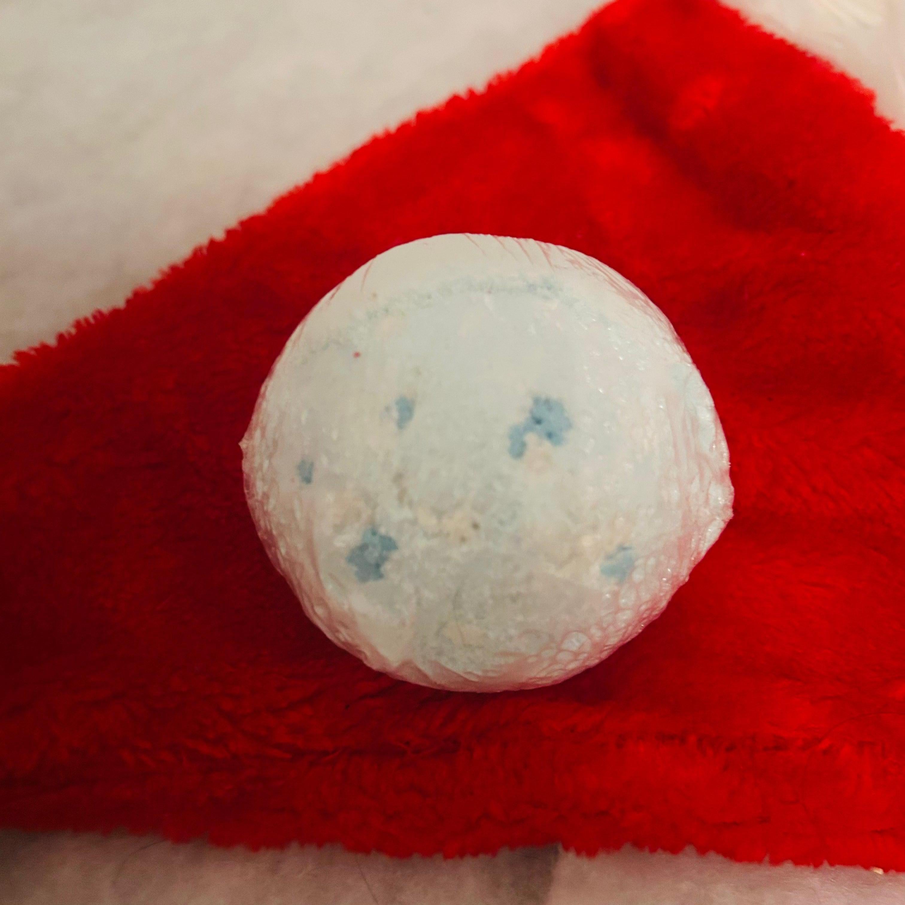 Snow flake giant bath bomb